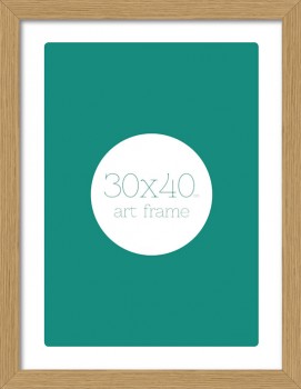 30x40cm Art Frame Oak