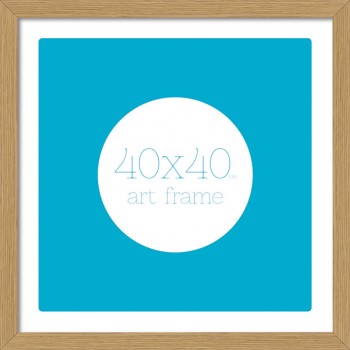 40x40cm Art Frame Oak