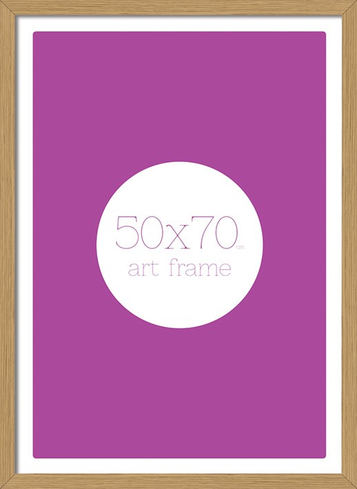50x70cm Art Frame Oak