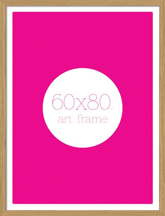 60x80cm Art Frame Oak