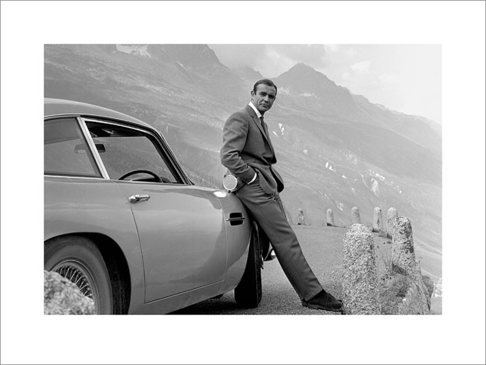 James Bond (Aston Martin) - 60 x 80