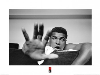 Muhammad Ali (Give Me Five)  Art Print
